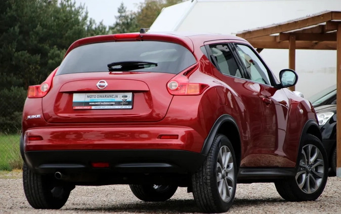 Nissan Juke cena 38900 przebieg: 166000, rok produkcji 2013 z Okonek małe 596